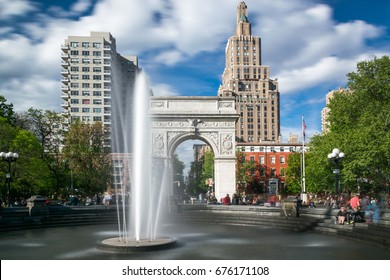 Washington Square Park In New York