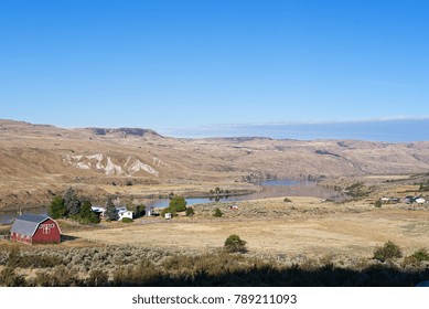 Washington State Route 155 north of Grand Coulee