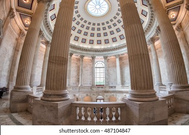 WASHINGTON, USA  - June 23, 2016 - Russel Building Senate Capitol In Washington Dc Interior View