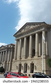 Washington, Virginia  USA - 08-26-2015: U.S. Environmental Protection Agency Headquarters Perspective