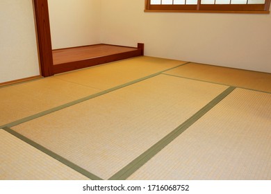 Washitsu, Traditional Japanese Room With Tatami Mat