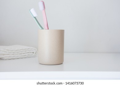 Washroom Supplies Toothbrush Close Up