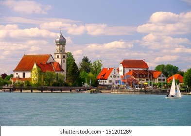 Wasserburg At Lake Constance, Germany