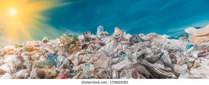 waste dump, copy space, banner - Powered by Shutterstock