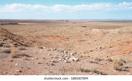 Wasteland in Hopi Reservation, Arizona, USA