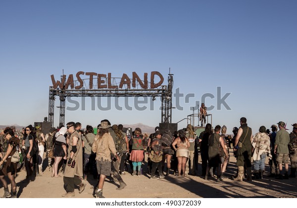 Wasteland Weekend, California City, California:
September 22 thru 25, 2016. The annual Wasteland Weekend Festival,
a four-day camping event celebrating the Mad Max films and
Post-Apocalyptic
Culture.
