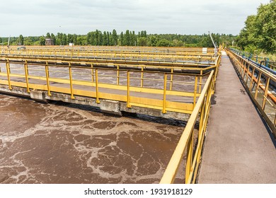 Wastewater Treatment Plant, Aerated Activated Sludge Tank