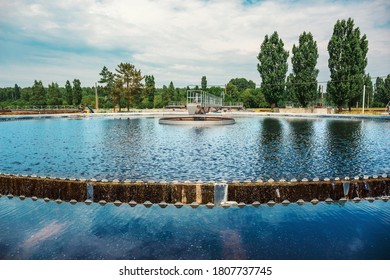 Wastewater Treatment Plant, Round Tank For Water Filtration