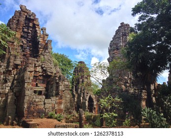 Wat Banan Temple in Battambang, Cambodia