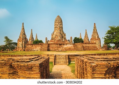 Wat Chaiwatthanaram. Ayutthaya Historical Park. 