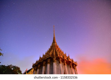 Wat khao dee is a mountain temple located in Suphanburi province of Thailand.There are also Buddhist simulacrums enshrined. - Shutterstock ID 1158332536