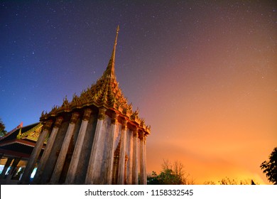Wat khao dee is a mountain temple located in Suphanburi province of Thailand.There are also Buddhist simulacrums enshrined. - Shutterstock ID 1158332545