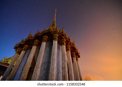 Wat khao dee is a mountain temple located in Suphanburi province of Thailand.There are also Buddhist simulacrums enshrined. - Shutterstock ID 1158332548