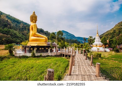 Wat Na Khuha Temple In Phrae Thailand