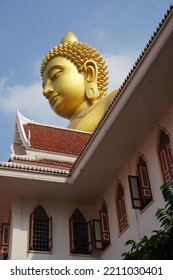 Wat Paknam Phasi Charoen Temple Of The Giant Buddha In Bangkok, Thailand.