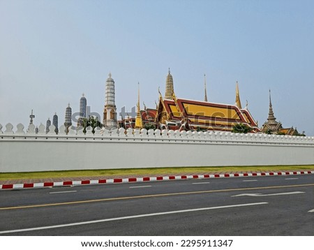 Wat Phra Kaew is a popular tourist destination. for foreigners