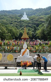 Wat Phra Khao Temple In Phaya Yen, Pak Chong District, Nakhon Ratchasima Province, Thailand, Asia