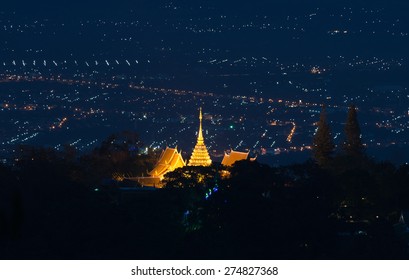 Wat Phra That Doi Suthep (Temple)  is a major tourist destination of Chiang Mai, Thailand