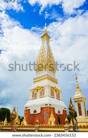 Wat Phra That Phanom. Phra That of Nakhon Phanom Province, Thailand is another ancient religion in Thailand.
