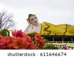 Wat Phra That Su Mon Tue Mongkol Kiri or Wat Phrathat Sunton Mongkol Kiri Samakammaram. Am-phoe Den Chai,Phrae Province, Thailand, is featured as one of the most beautiful Lanna Arts