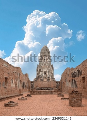 Wat Ratchaburana is the oldest temple of Phra Nakhon Si Ayutthaya Province.Thailand