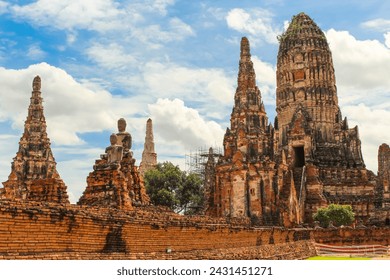 Wat Ratchaburana is a temple built during the 15th century in the old ancient capital of Ayutthaya. The temple is now in ruins, but is a popular tourist destination in Thailand.