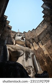 Wat Si Chum, Sukhothai Historical Park, Thailand - Shutterstock ID 2311192709