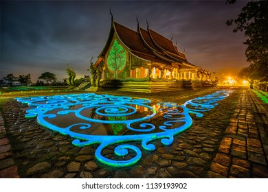 Wat Sirindhorn Wararam ,Luminous Temple