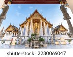 Wat Suthat Thepwararam, buddhist temple in Bangkok, Thailand