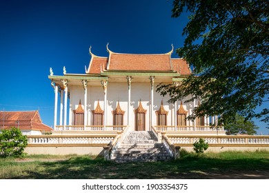 Wat Svay Andet Pagoda of Lakhon Khol Dance Unesco Intangible Cultural Heritage site in Kandal province near Phnom Penh Cambodia