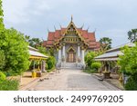 Wat thai buddhagaya also known as thai monastery at bodh gaya, bihar, India.