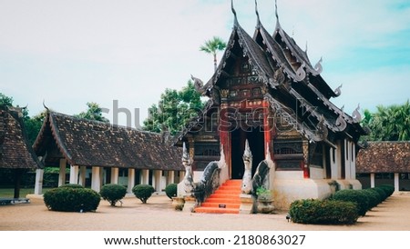 Wat ton kwen in Chaingmai Thailand, Wat in Thailand , Wat lan na