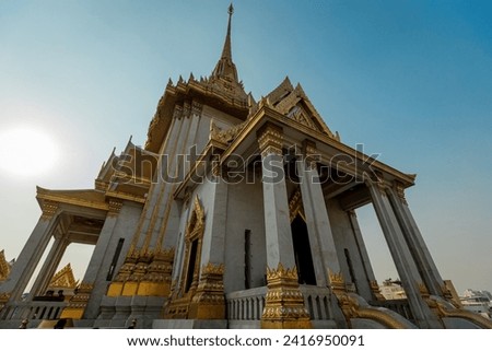 Wat Traimit (Golden Buddha) temple in Bangkok Thailand