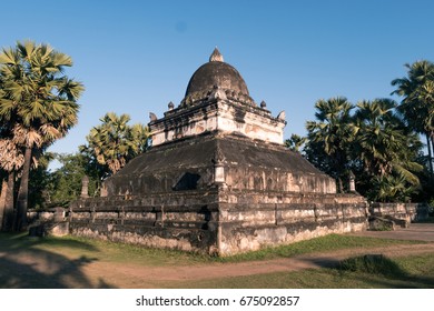 Wat Visoun Temple In Luang Prabang, Laos