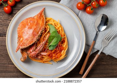 Watari Crab Tomato Cream Pasta