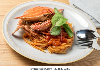 Watari Crab Tomato Cream Pasta