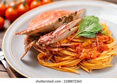 Watari Crab Tomato Cream Pasta