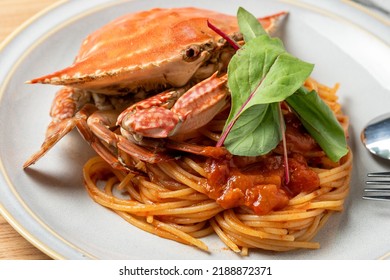 Watari Crab Tomato Cream Pasta