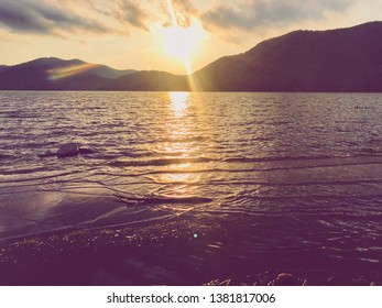 Watauga Lake East TN Sunset 