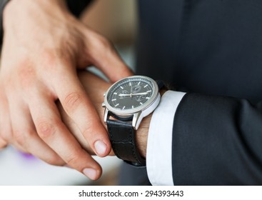 Watch, Checking the Time, Men.