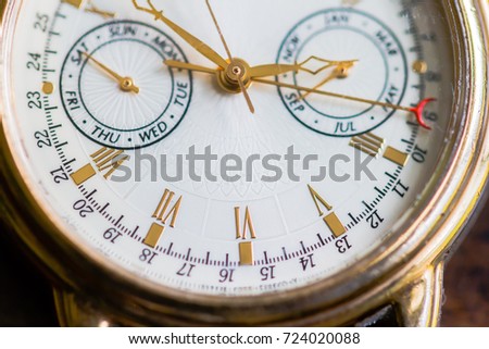 A watch macro view