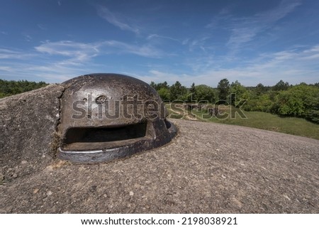 Watch out cuppola of fort Vaux near Verdun.