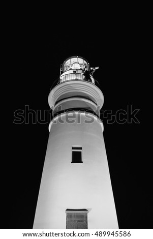 Similar – Image, Stock Photo lighthouse Biarritz