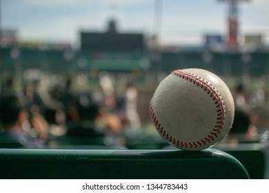 Watching Baseball From The Seats Behind Home Plate