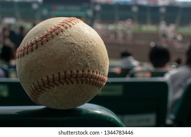 Watching Baseball From The Seats Behind Home Plate