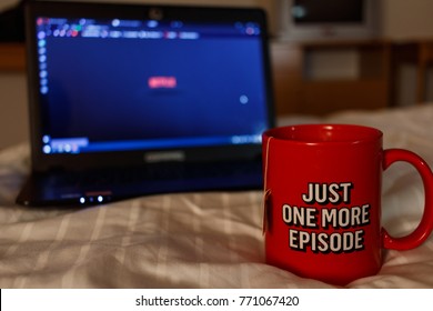 Watching Series With A Cup Of Tea. Just One More Episode 3