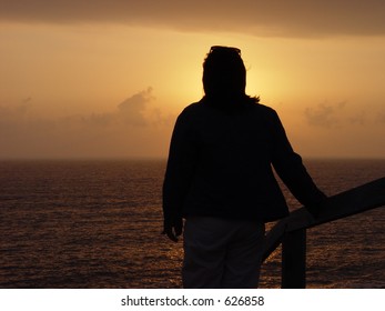 Watching the sunset