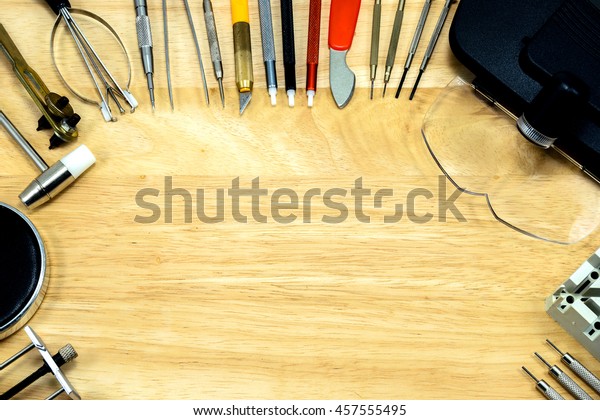 Watchmaker Tools Watch Repair Tools On Stock Photo Edit Now