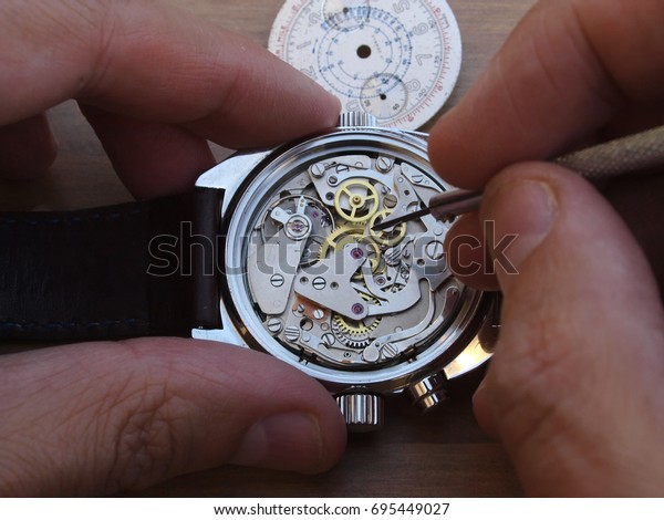 vintage mechanical watch repair
