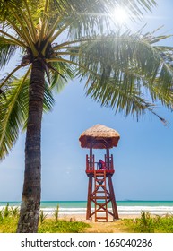 watchtower in beach